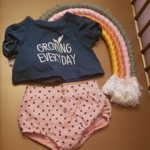 SOLD!!! Cat & Jack baby 2 piece set